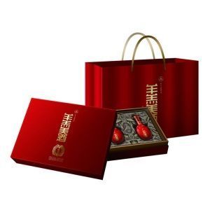 天润羊羔美半甜型美酒黄酒养生酒礼品酒500ml*2礼盒装17度暖润3