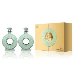 天润羊羔美半甜型美酒黄酒养生酒礼品酒17度玉润500ml*2瓶礼盒装