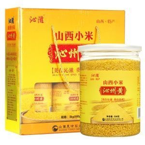 新米山西小米礼盒沁州黄小米500克*6 山西特产小黄米