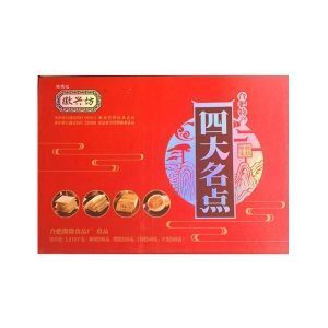 安徽合肥传统特产徽兴坊四大名点豪华精制礼盒1018g微微点心糕点