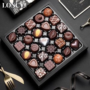Loncy萝西巧克力礼盒装生日礼物网红零食送女友女生高档刻字毕业