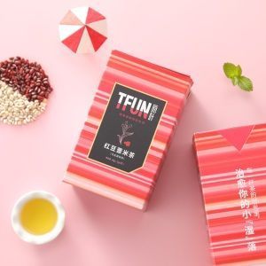 TFUN红豆薏米祛濕茶仁芡实茶赤小豆苦荞大麦茶叶花茶包養祛湿茶