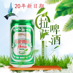 拉萨啤酒青稞酒西藏特产特色饮料 圣地圣水厂直销 包邮3-5天到货