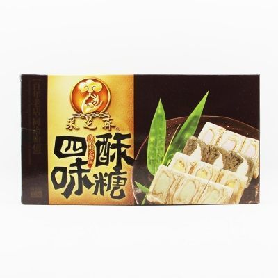 苏州土特产*采芝斋*四味酥糖 盒装 毛重约337g