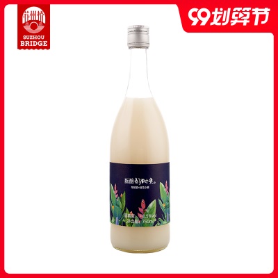 送妈妈闺蜜酝酿好时光苏州桥冬酿酒750ml桂花酒团圆小酌江南米酒