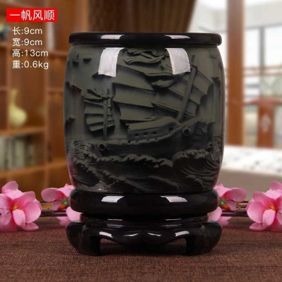 13公分 瓦当一帆风顺