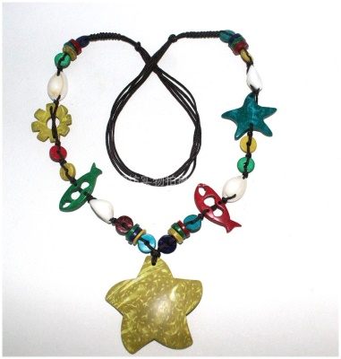 黄海星单条空白项链