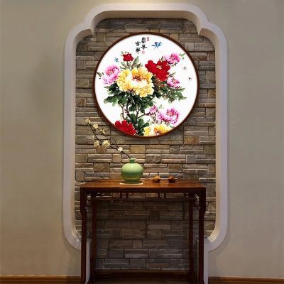 牡丹花挂画花开富贵图