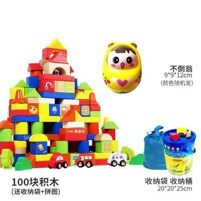 100粒积木+不倒翁