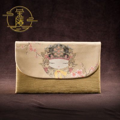 十二钗星座云锦零钱手包