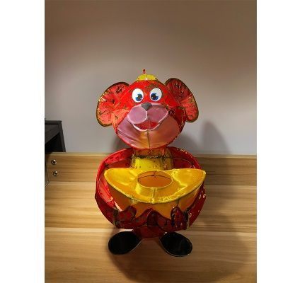 秦淮花灯鼠年生肖灯笼-大号