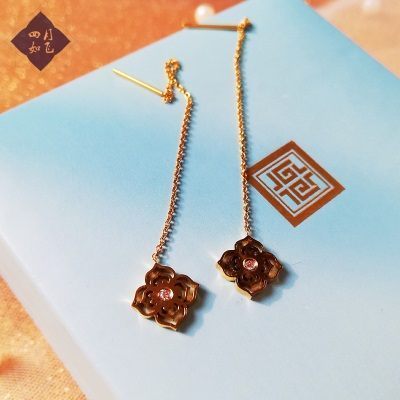 如意云纹（耳坠）