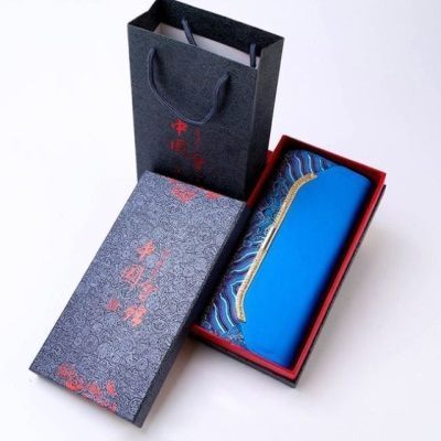 海水纹大钱包蓝色（有包装）
