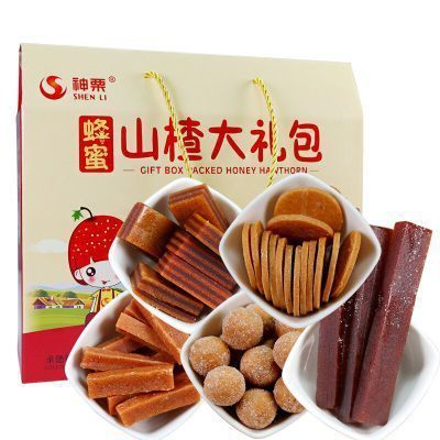 神栗蜂蜜山楂大礼包 1.08kg/盒