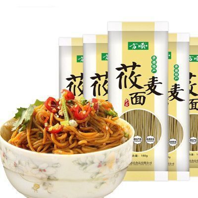 方顺 莜麦面条 免煮杂粮细挂面180g/袋