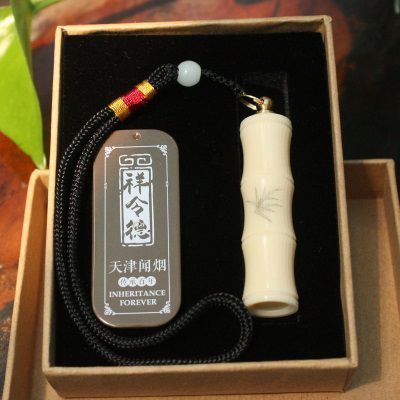 中药檀香  人工象牙竹节礼盒
