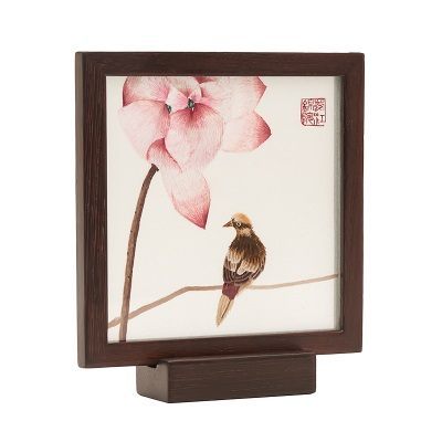 绯花与山鸟（含苞）