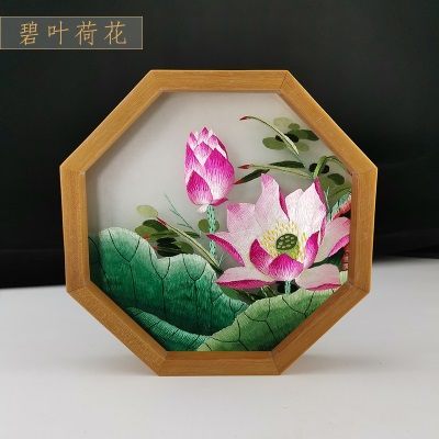 碧叶荷花