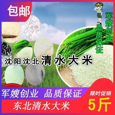 正宗东北大米 沈阳清水大米 锡伯龙地大米 白米饭清水大米2.5kg