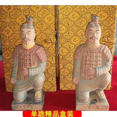 14cm彩绘精品跪射单盒装