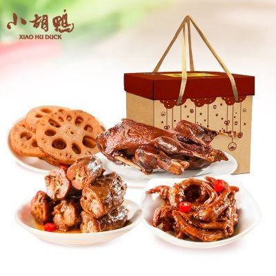 小胡鸭 鸭肉零食大礼包 鸭翅 鸭爪952g综合大礼盒送礼盒湖北特产