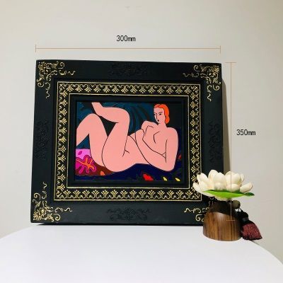 马蒂斯作品之一挂画（300*350）