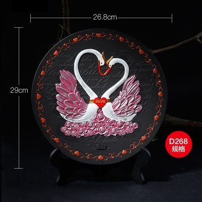 天鹅之吻(红)-直径268mm
